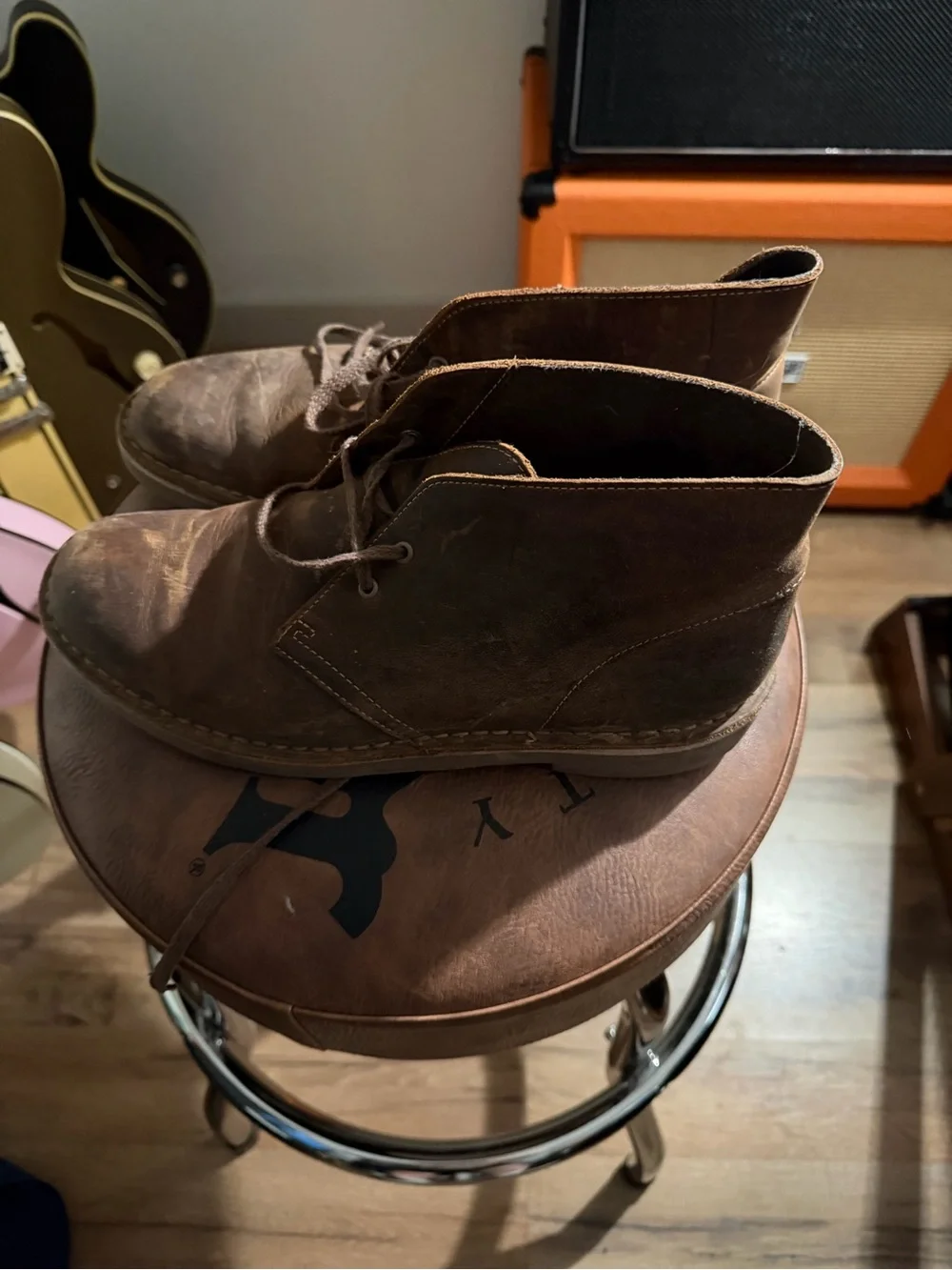 Clark’s Beeswax Chukka Boots